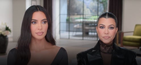 Kim & Kourtney Kardashian in Hulu's 'The Kardashians.'