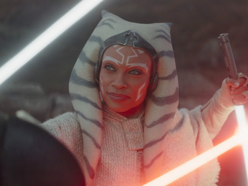 Rosario Dawson as Ahsoka Tano in Ahsoka