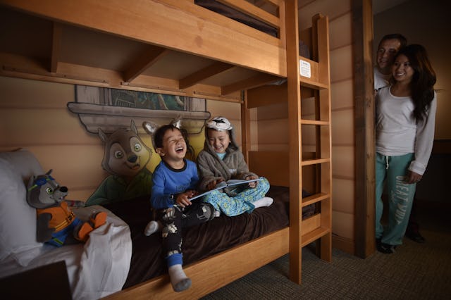 Themed-suites are part of the immersive fun at Great Wolf Lodge.
