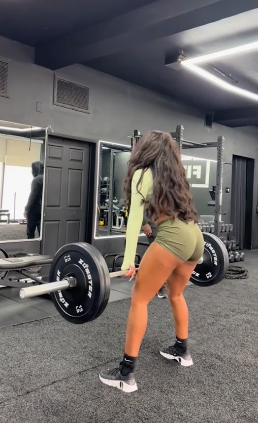 Megan Thee Stallion’s workout routine.