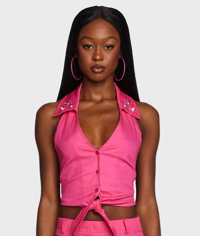 Total Superstar Halter Top