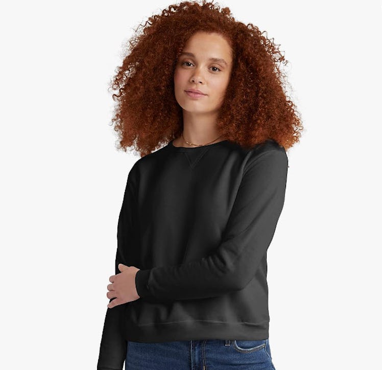 Hanes Crewneck Fleece Pullover Sweatshirt