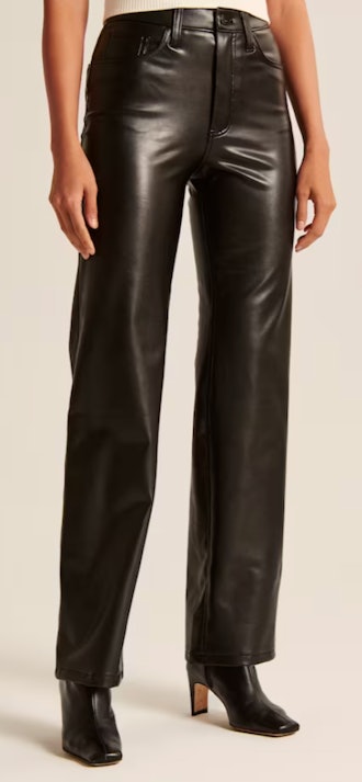 Leather 90s Relaxed Pant