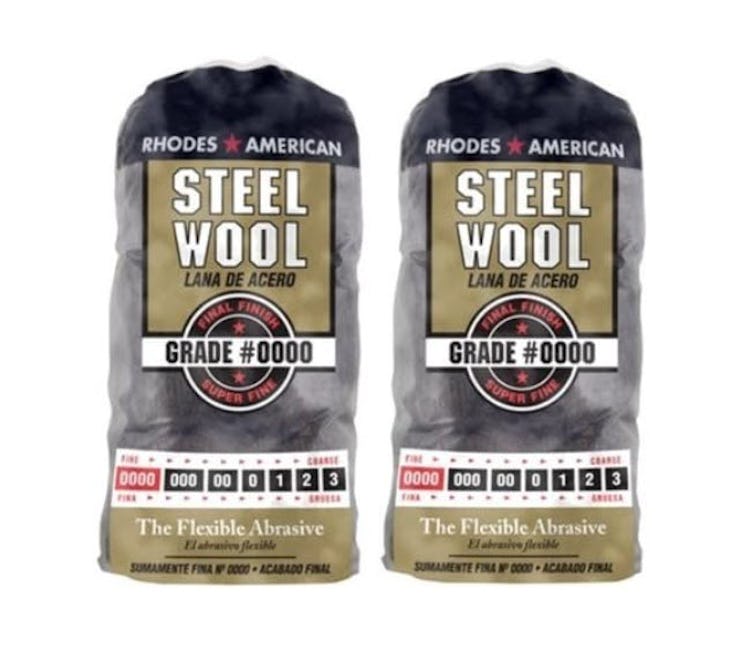 Homax Products Grade #0000 Fine Finish Steel Wool Pad (12-Pack)