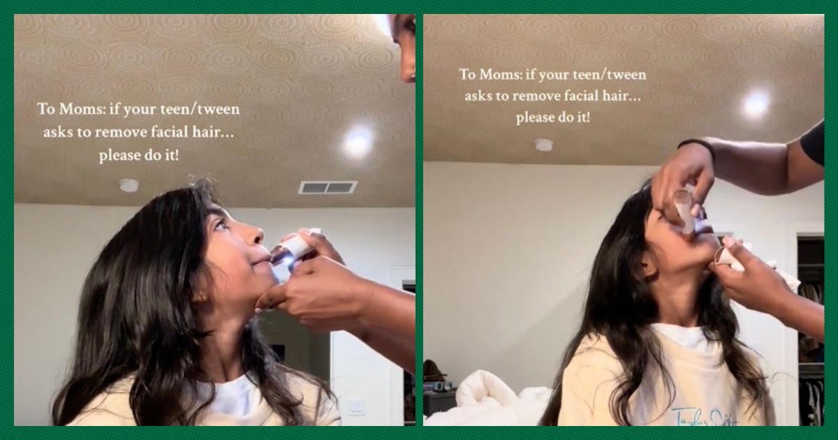 Mom Goes Viral For Agreeing To Shave Her Daughter s Facial Hair