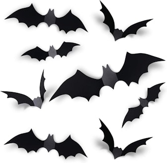 Coogam 60PCS Halloween Bats Decoration