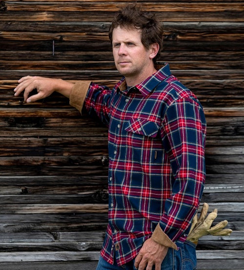Legendary Whitetails Buck Camp Flannel Plaid Shirt
