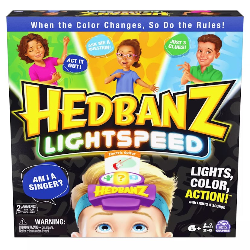 Hedbanz Lightspeed Board Game