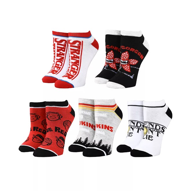 Men's Stranger Things Socks 5-Pack