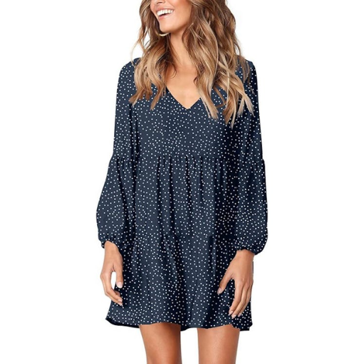 FOWSMON Tunic Dress