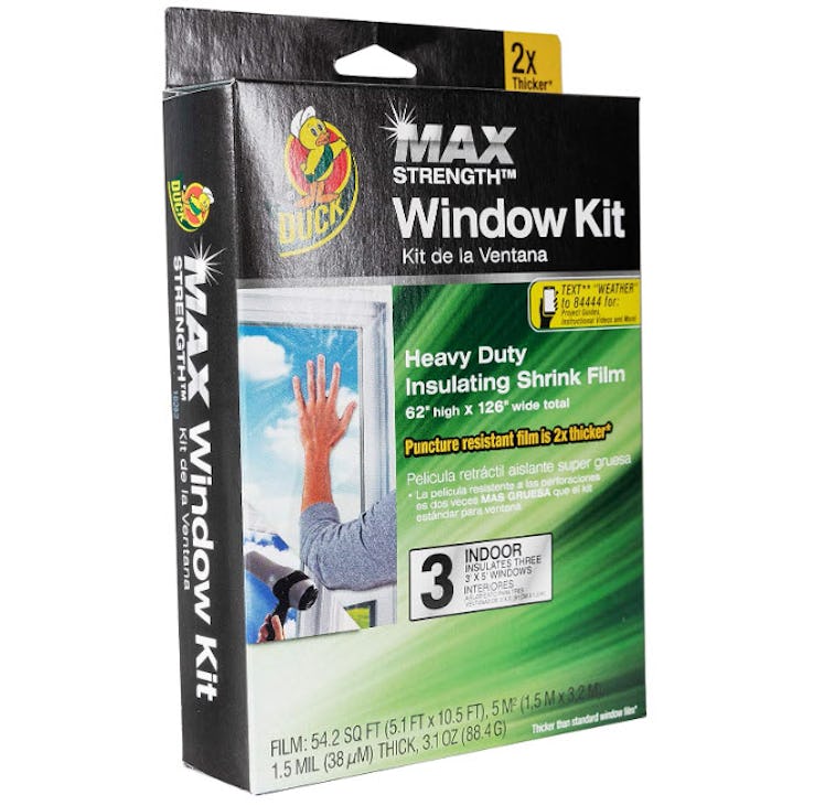 Duck MAX Strength Heavy Duty Insulating Film Window Kit