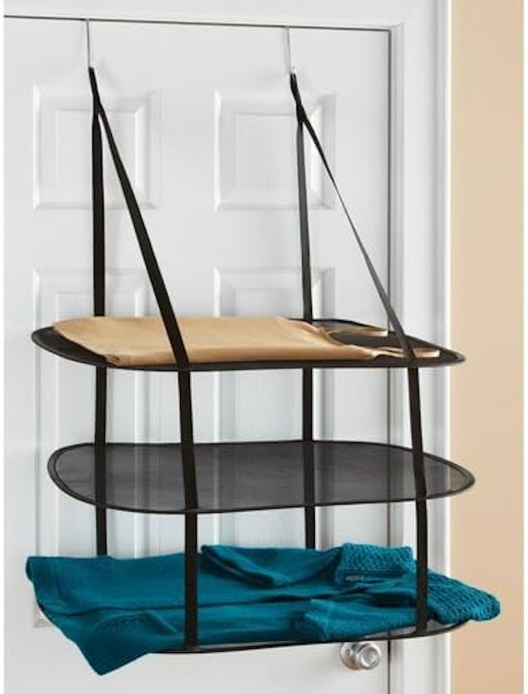 Greenco 3-Tier Over The Door Folding Drying Rack