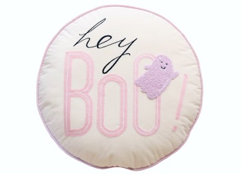 Hey Boo Round Pillow By Ashland