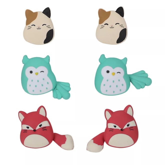 Squishmallows 3-Pack Earrings