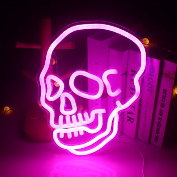 LED Skeleton Wall Light