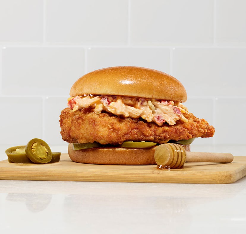 Chick-Fil-A has a new honey pepper pimento chicken sandwich which the writer reviews.