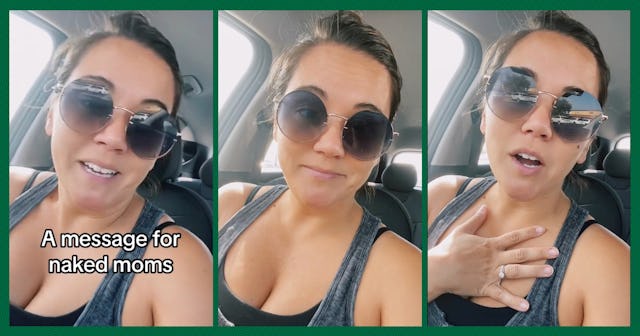 TikToker Renee Benes shares a message for moms about body image and kids.