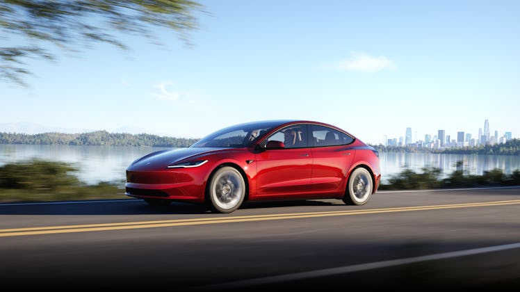 Tesla Model 3 revamp