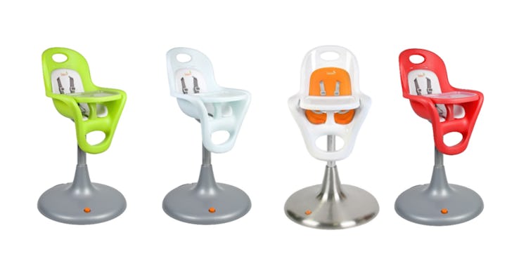 Four TOMY International Inc. recalled highchairs in various colors.