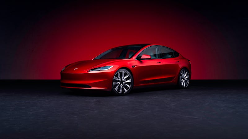 Tesla Model 3 revamp