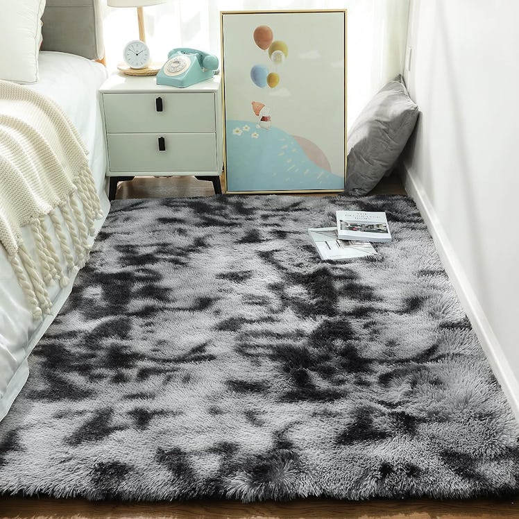 Ophanie Plush Shaggy Rug, 4 x 5.3