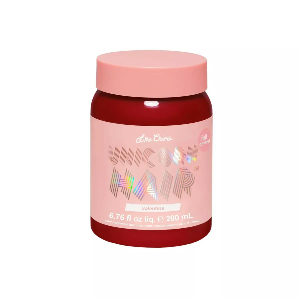 Lime Crime Unicorn Hair Semi-Permanent Hair Color, Valentine
