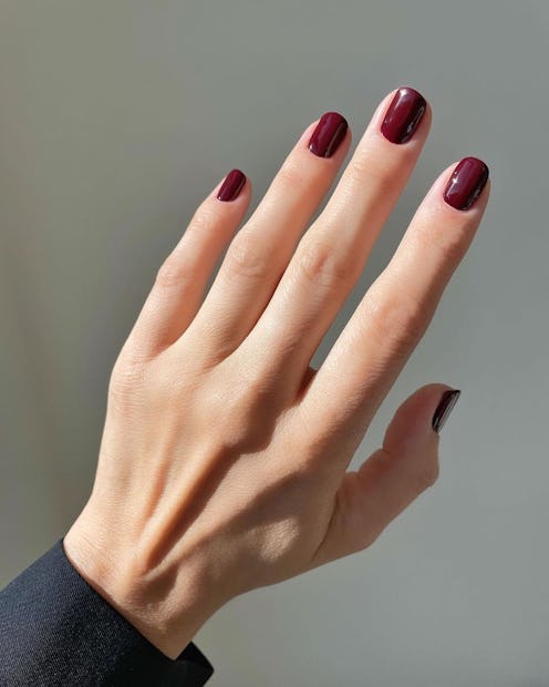 Burgundy nail ideas