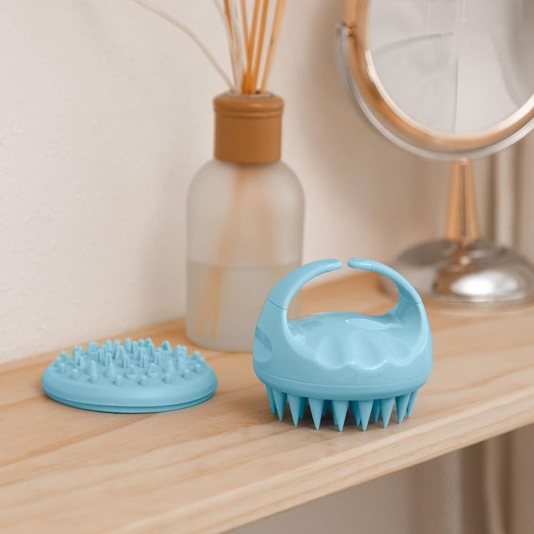 Flathead Scalp Massager & Shampoo Brush