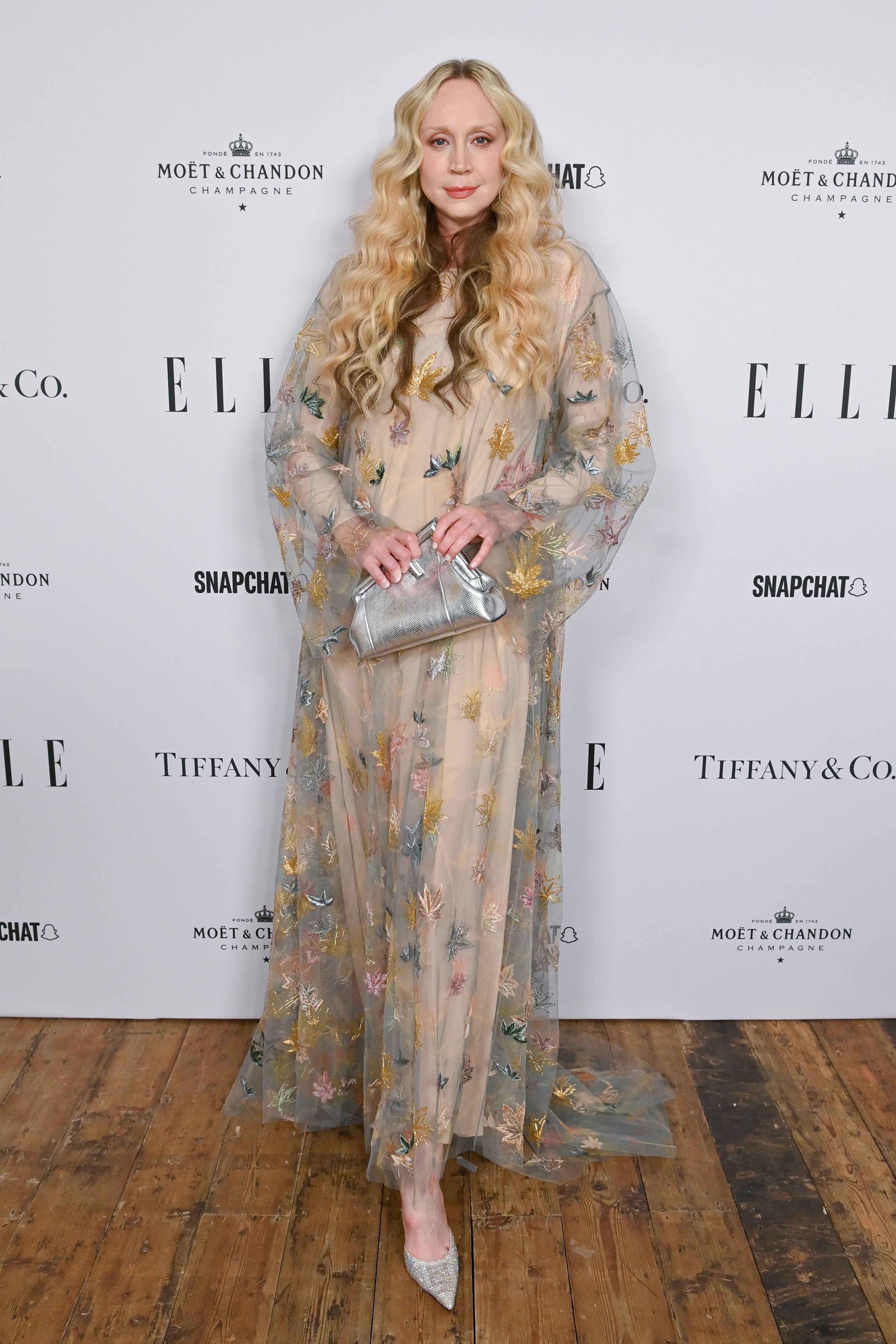 Florence Pugh Wears a Sheer Lace Gown to Elle Style Awards