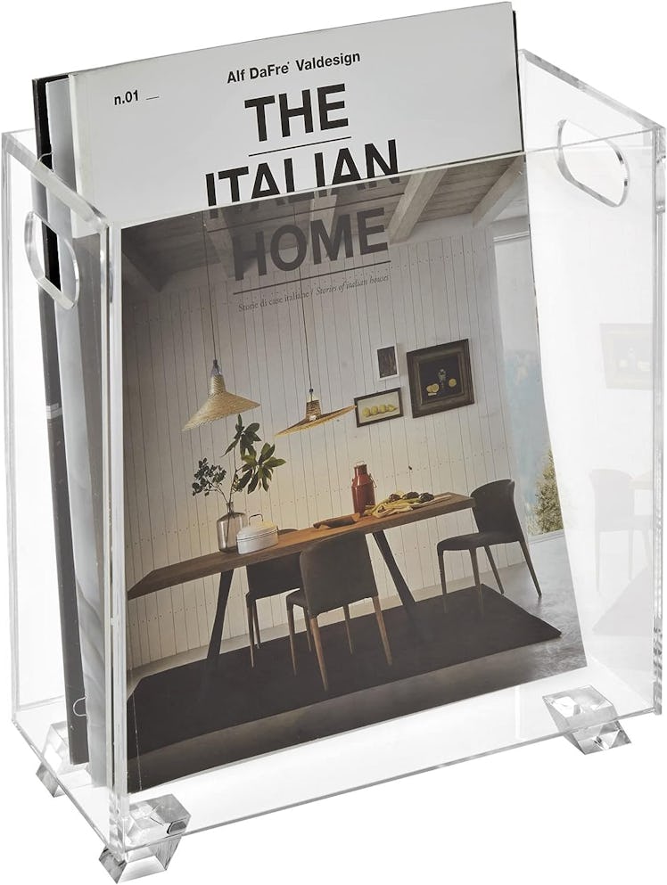 Stock Your Home Acrylic Magazine Holder