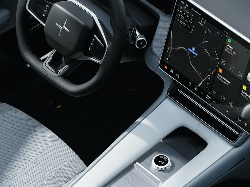 Polestar 4 electric SUV interior