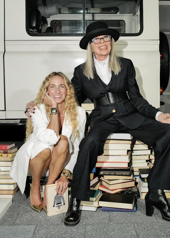 Olympia Gayot and Diane Keaton celebrate J.Crew’s 40th anniversary at Pier 17 on September 5.
