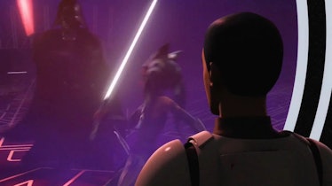 Ezra managed to save Ahsoka from Vader through the World Between Worlds.