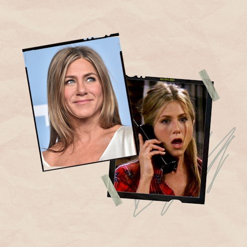 Jennifer Aniston and her ‘Friends’ character Rachel Green.