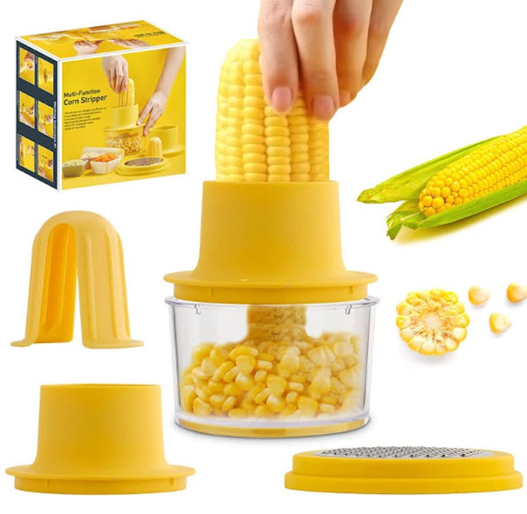 OLEKURT Multifunctional Corn Peeler