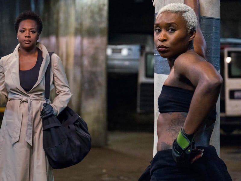 Viola Davis and Cynthia Erivo in Widows