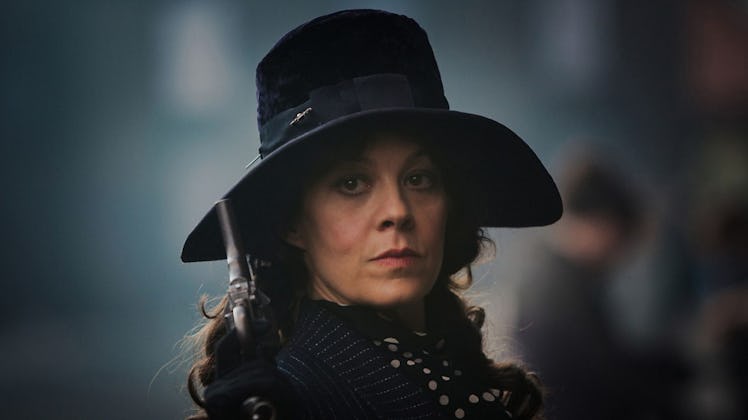 Helen McCrory’s Aunt Polly is the perfect example of a period drama approach to a gang thriller genr...