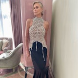 Charlize Theron wearing Givenchy in a photo posted to her Instagram.