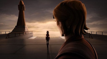 Ahsoka leaves the Jedi Order in The Clone Wars