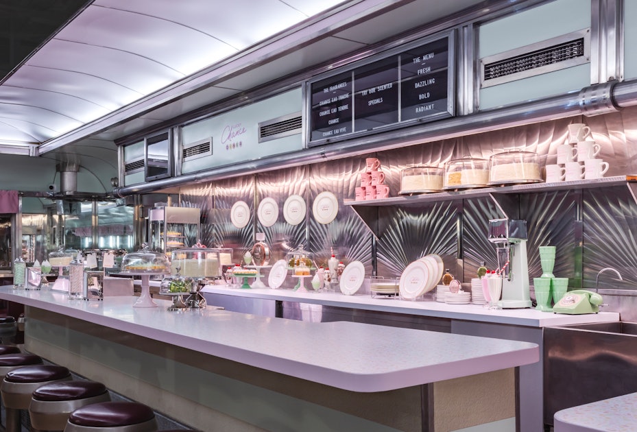 Chanel's Lucky Chance Diner Is A 1950s Dream