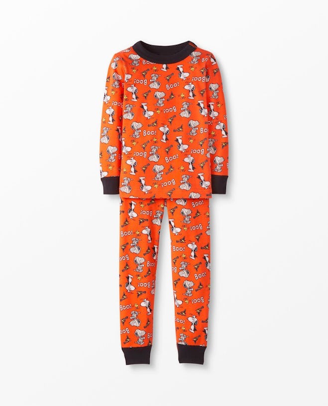 Peanuts Long John Pajama Set