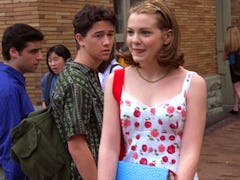 Bianca and Cameron in '10 Things I Hate About You' before TikTok's "thank you, more please" challeng...