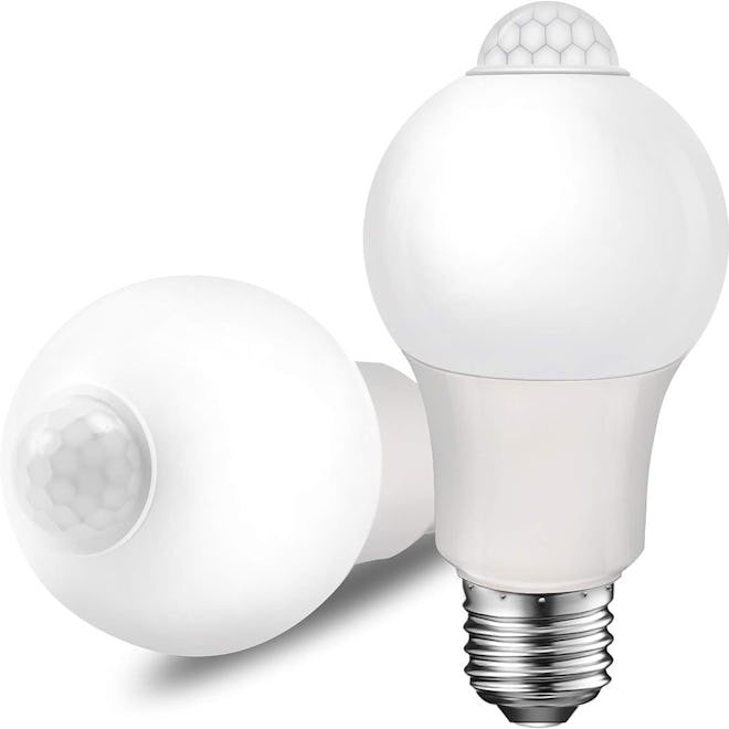ENERGETIC SMARTER LIGHTING Motion Sensor Light Bulb (2-Pack)