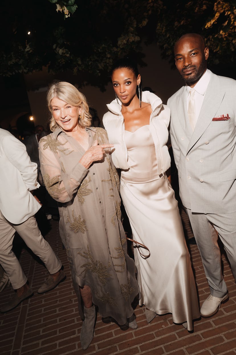 Martha Stewart, Aya Jones, and Tyson Beckford