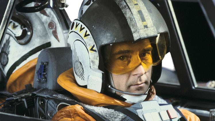 Denis Lawson as Wedge Antilles in 'The Empire Strikes Back'