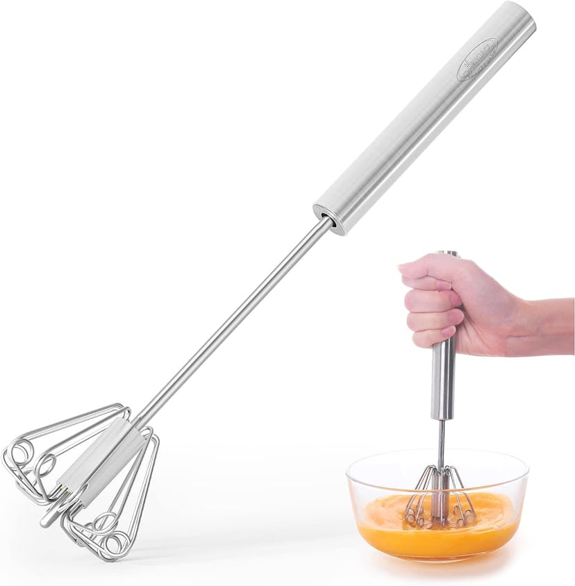 Newness Stainless Steel Whisk Blender