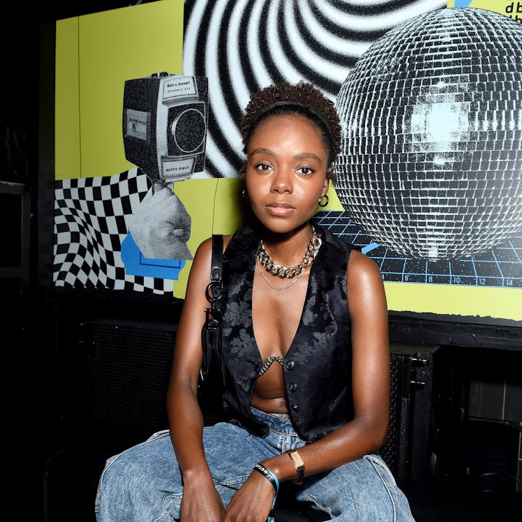 Ashleigh Murray at the NYLON Nights event held at Nebula on September 06, 2023 in New York City.
