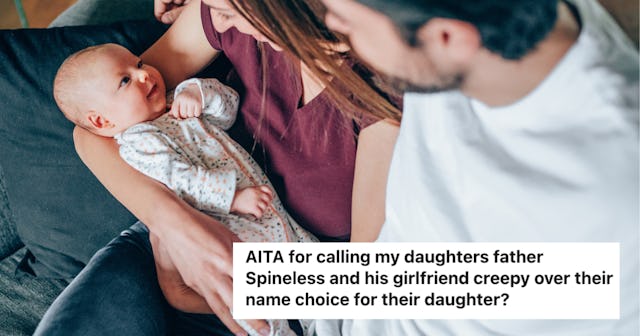 A woman is upset that her ex named his new daughter the same thing as his older daughter.
