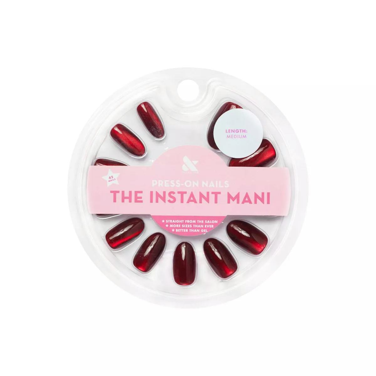 Olive &amp; June Velvet Press-On Nails