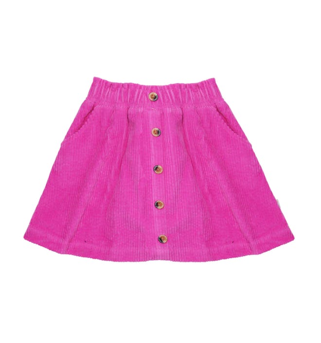 Girls Corduroy Skirt, perfect for family fall photo outfits